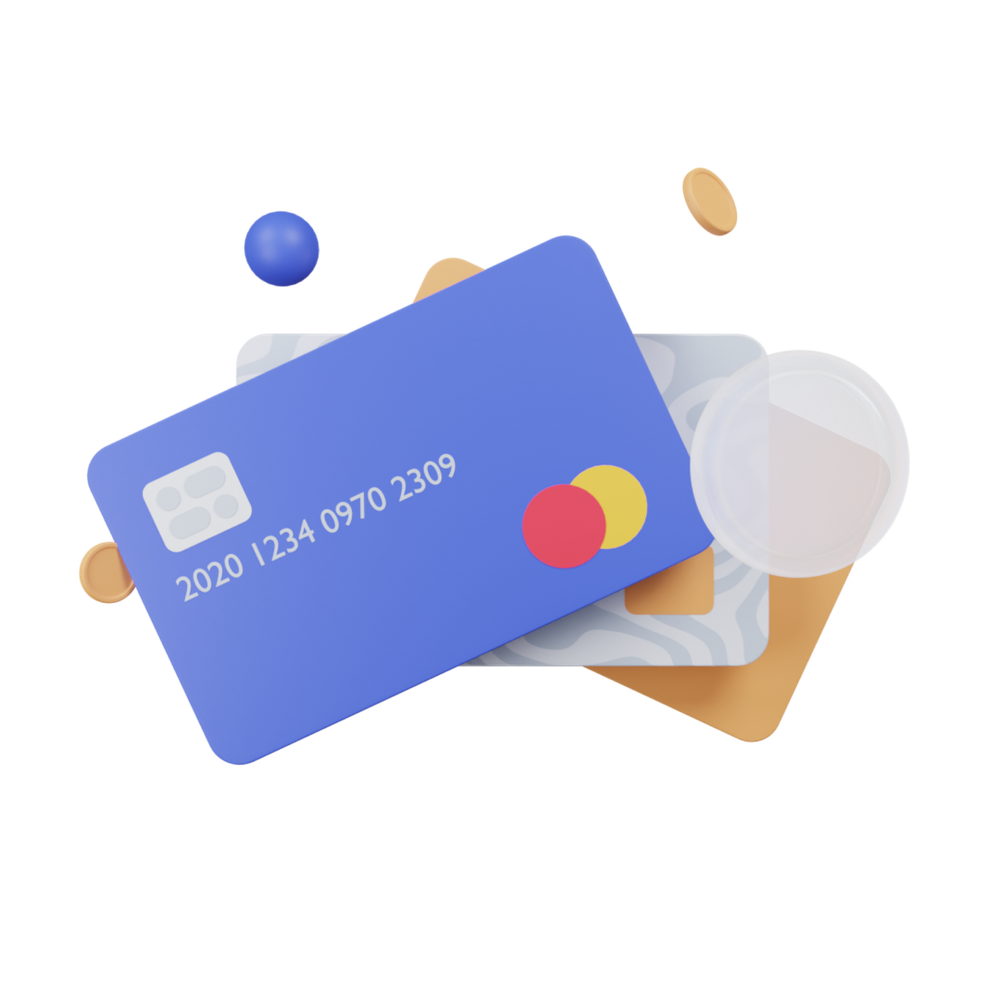 Credit card illustration